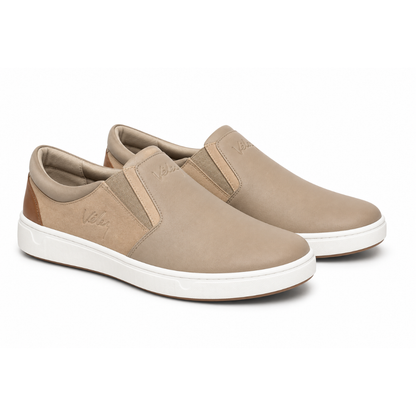 MOCASIN ORTOPEDIC CABALLERO VELEZ DE CUERO | ¡PRECIO ESPECIAL 50% OFF! + CAJA