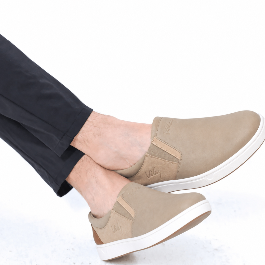 MOCASIN ORTOPEDIC CABALLERO VELEZ DE CUERO | ¡PRECIO ESPECIAL 50% OFF! + CAJA