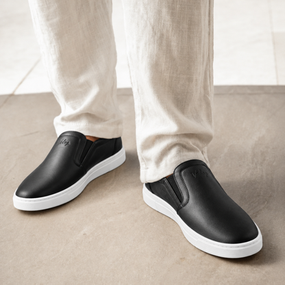 MOCASIN ORTOPEDIC CABALLERO VELEZ DE CUERO | ¡PRECIO ESPECIAL 50% OFF! + CAJA