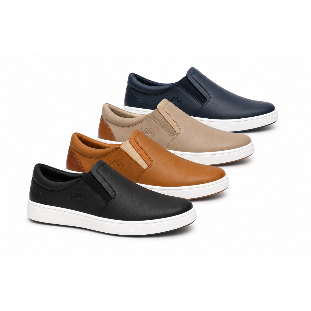 MOCASIN ORTOPEDIC CABALLERO VELEZ DE CUERO | ¡PRECIO ESPECIAL 50% OFF! + CAJA